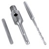 SDS plus adapter set including pilot drill and ejection wedge