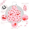 Athbavib Kids Apron, Strawberry, Pink, With Triangle Band, Pockets, Children's