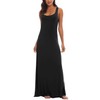 Urban CoCo Women's Scoop Neck Solid Sleeveless Summer Beach Tank