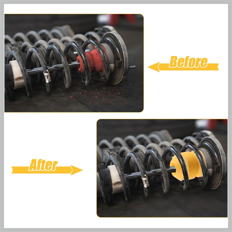 RATCHROLL Car Front Rear Jounce Bumper Stop Axle Bumpers Set
