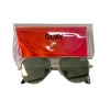 Quay Australia High Key Micro Sunglasses Medium Gold Polarized
