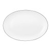 Seltmann Weiden 001.741631 Lido Black Line Servierplatte Oval 35x24 cm