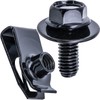 Rexka 15 Sets M6-1.0 Hex Washer Head SEMS Body Bolts
