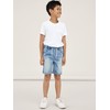 NAME IT Men's Shorts, Light blue (light blue denim)