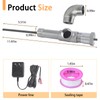 Powered Anode Rod and Hot Water Outlet Installation Fit for