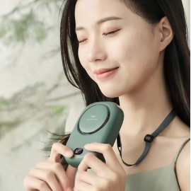 Mini Rechargeable Handheld Fan, Portable Personal Cooling Fan with High-Speed Airflow