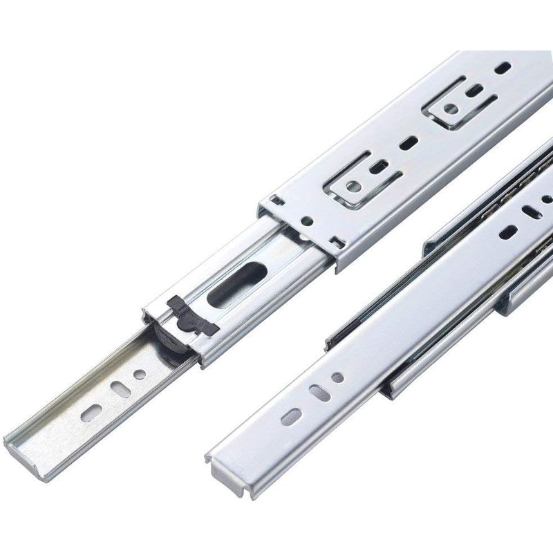 Full Extension Drawer Slides 10 Inch 1 Pairs Side Mount