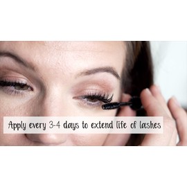 Existing Beauty Lashes Eyelash Extension Sealant Magic Black Coating - Lash Sealant for Eyelash Extensions - and Professional Eyelash Sealer for Lash Extensions, Eyelash Coating Sealant 8ml/.27 fl oz