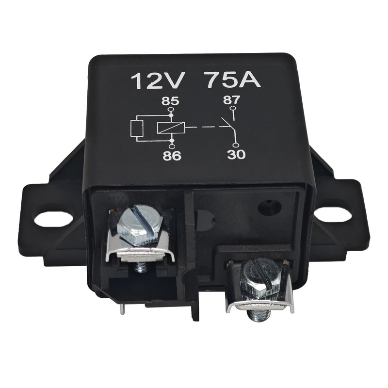 V23232-D0001-X001 Normal Open Power Relays 12V 75A, SPST-NO High Current