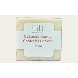 Seoul Naturals Oatmeal Honey Goats Milk Soap, 5 oz
