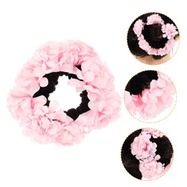 Ipetboom 3 Pcs Elegant Women Girls Ponytail Holders Hair Tie Hair Rope Stretch Elastic Band for Wedding