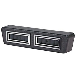 Old Air Products Dual Underdash Vent/Louver for 2-1/2" Duct Hose #32-20X