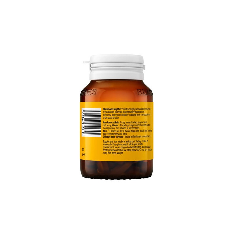 Blackmores MagMin 500mg 100 Tablets