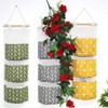 KAHEIGN 3Pcs Wall Hanging Storage Bag, 60 x 20cm Stackable