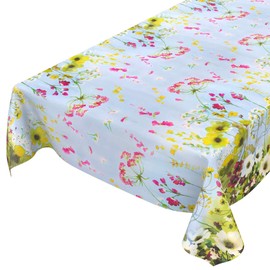 Anro Oilcloth Wax Tablecloth, Washable