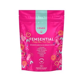 Vitatú | Femsential suplemento diseñado para mujer, con Ácido alfa Lipóico, Coenzima Q10, Resveratrol, Cromo, Cúrcuma, Selenio, Vitamina C y E, 60 capsulas. Con Vitaminas, Minerales y Antioxidantes.