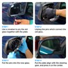 BDFHYK Passenger Right Side Heated Mirror Glass Compatible with F150
