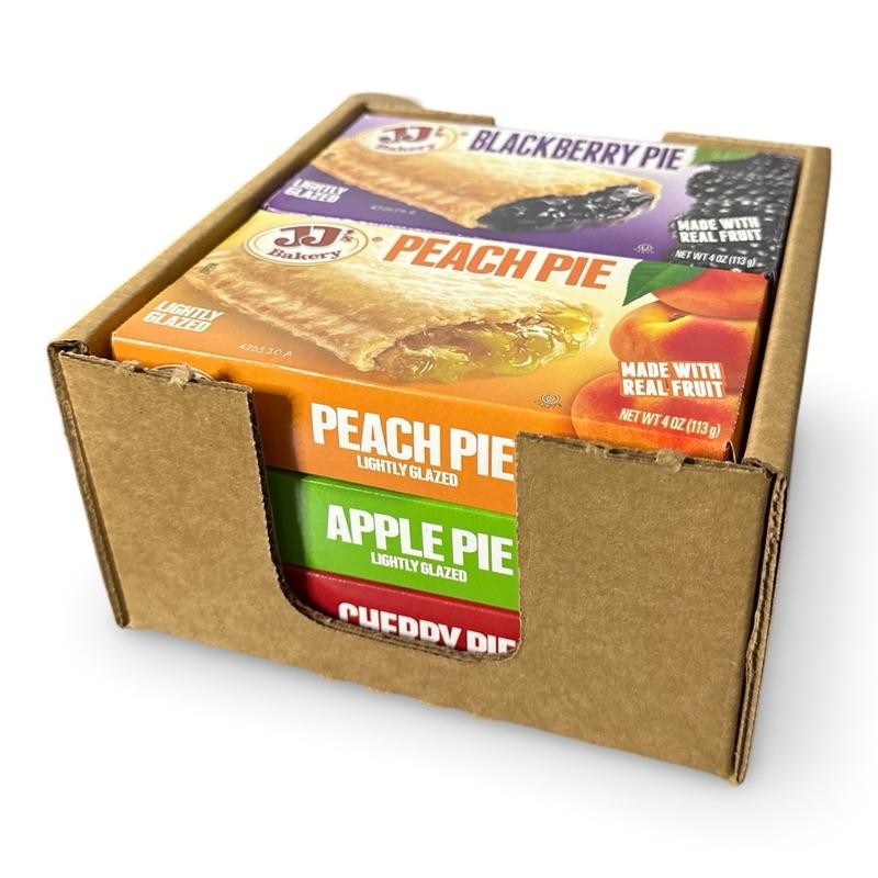 TRIBECA CURATIONS JJ's Bakery Glazed Pie Fruit Flavored Variety Pack