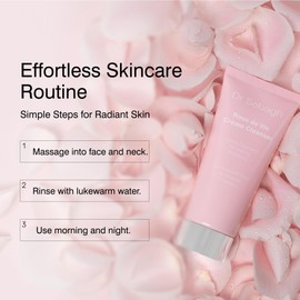 Dr Sebagh - Cream Cleanser [ALL SKIN TYPES] - Hydrating Facial Cleanser - Face Wash - Deep Pore - Hydrating Face Wash to Remove Make-Up - Rose-Scented (3.4 fl.oz.)