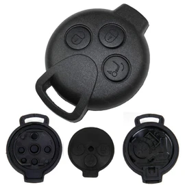 KONIKON Car Key Remote Control Housing Compatible with Smart 451 ForTwo ForFour Roadstar Replacement