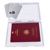Heromask [Passport Armour] Rigid Passport Cover: Pack of 3 Waterproof