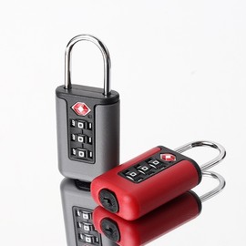 TSA Combination Dial Lock for Drawers & Lockers Center Lock Black 2ea