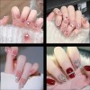 Uñas Postizas Decoradas Adheribles 3024u Soft Gel Tip A