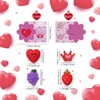 ricluck Valentines Day Cards Gifts for Kids, 24 PCS Mochi