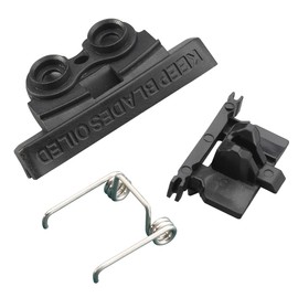 VRMETA Cortapelos de bricolaje, fijaciones marrones, tensión de resorte y seguidor de leva, ajuste Wahl Magic Clip 8148/8504/8591/1919, pieza de reparación (fijaciones marrones)