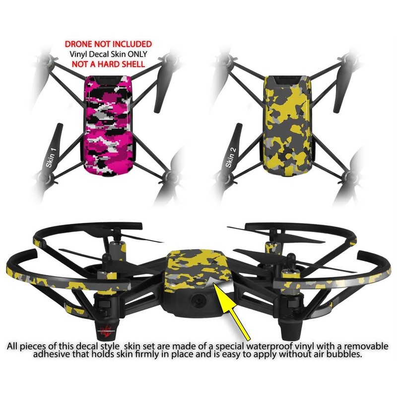 Skin Decal Wrap 2 Pack for DJI Ryze Tello Drone