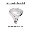 KOUDA Commercial Food Warmer Lights Telescopic Heating Lamps for Buffet