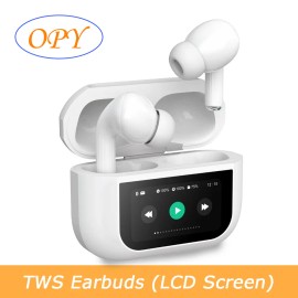 Opy Airport Air Wireless Case 50 Pro Max Headphones To With Microphone Headset In Ear Headphones Shipping From USA Warehousemodel number: Avatar 50 pro, color: White