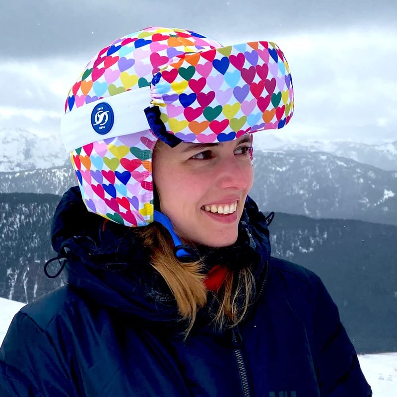 Coolcasc COOLMASC COLOUR HEARTS Ski Goggle Cover