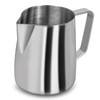 Milk Frothing Pitcher, 12 Oz Milk Frother Steamer Cup Stainless