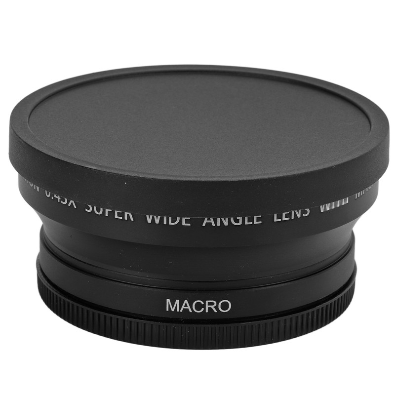 72mm 0.43X Wide Angle Macro Lens for Camera Lens with