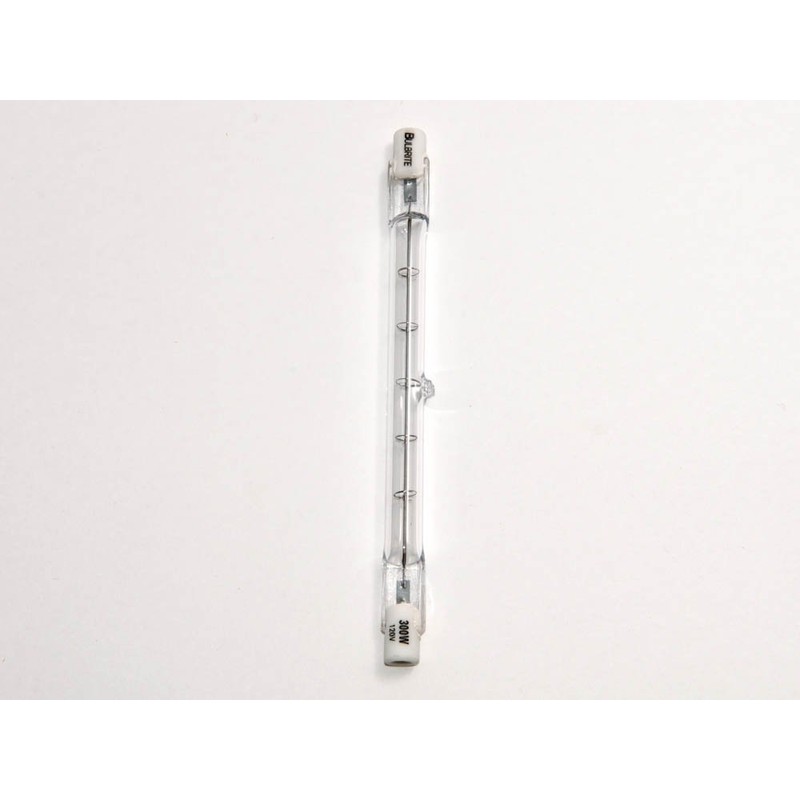 Bulbrite Q300T3CL 120-Volt Halogen Long J-Type Torchiere Bulb, 300-Watt
