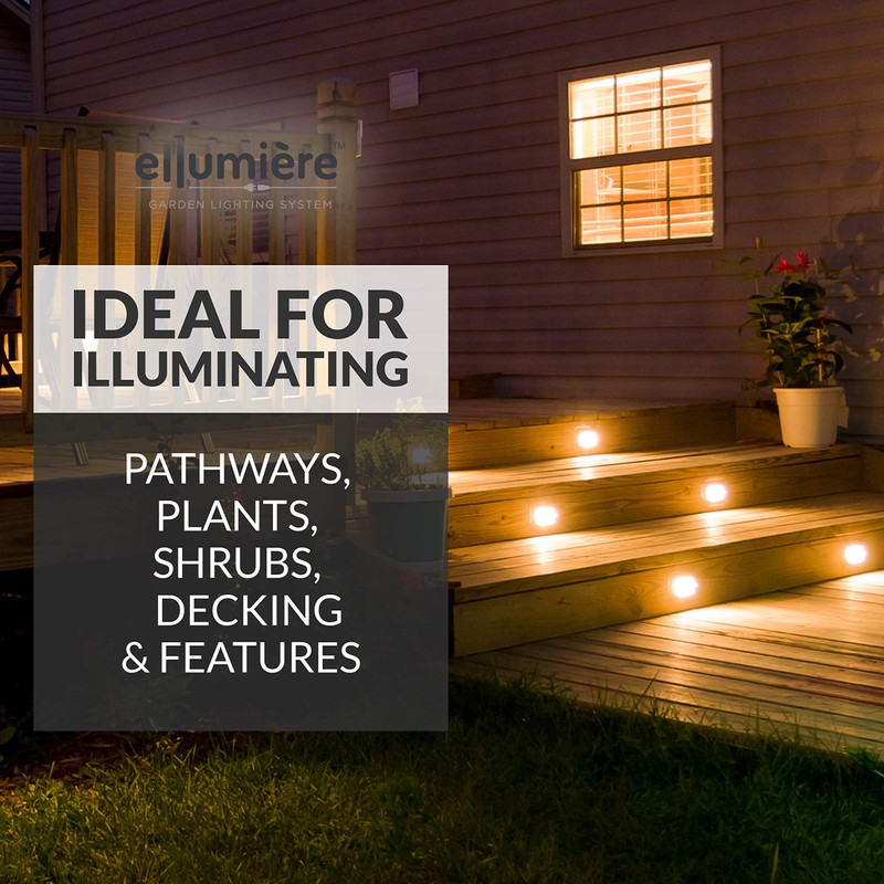 ellumiere Deck Lighting - Electric Garden Lights - Plug n