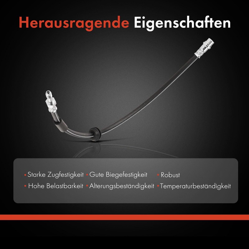 Frankberg 1 x Brake Hose Front Left or Right Compatible