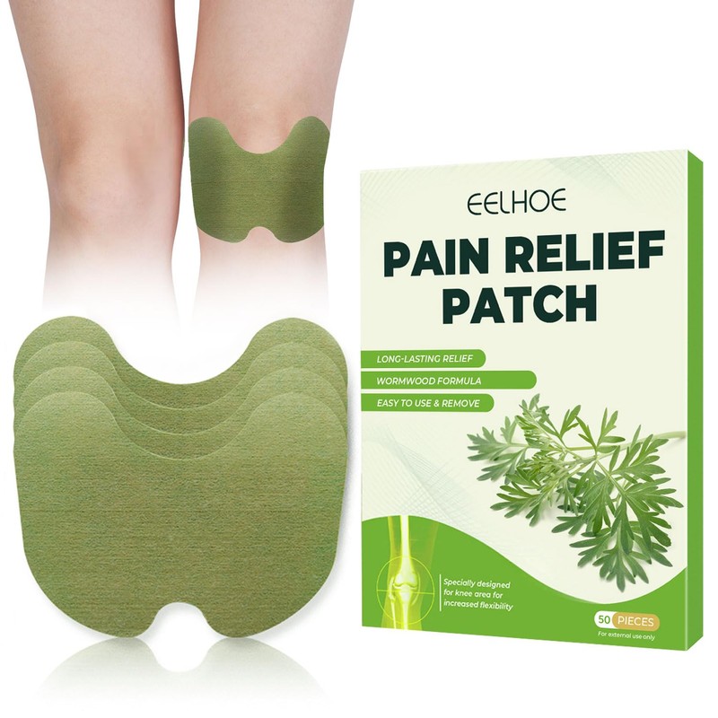 50 Piezas Pain Relief Patch for Knee,pegatinas de Artemisa Natural