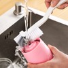 2PCS Dish Brush Set Kitchen Cleaning Brush for Corners and