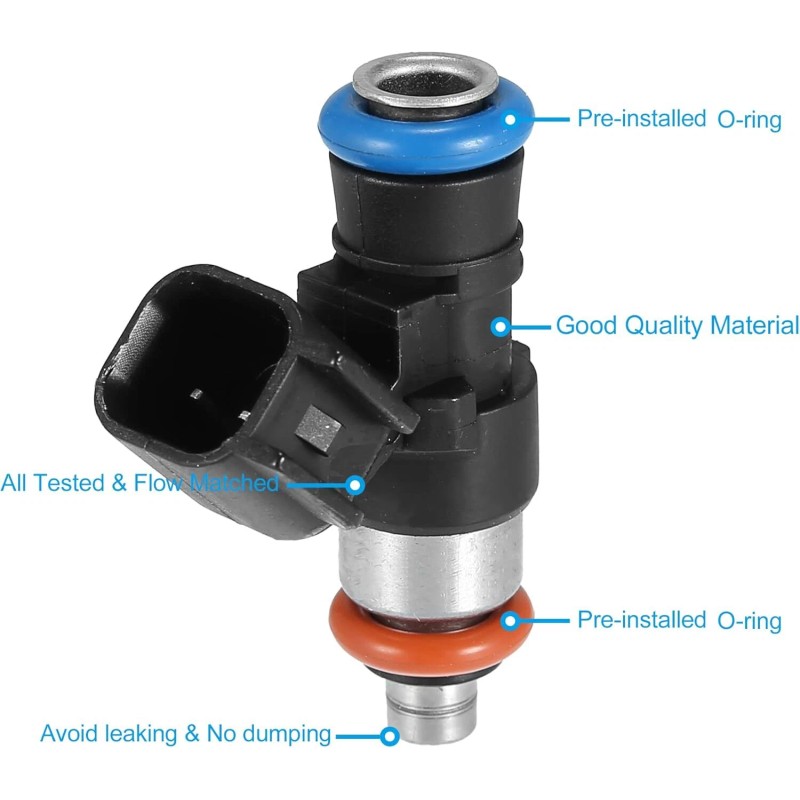 H&H Bros 2 Fuel Injector for Polaris RZR XP 900/