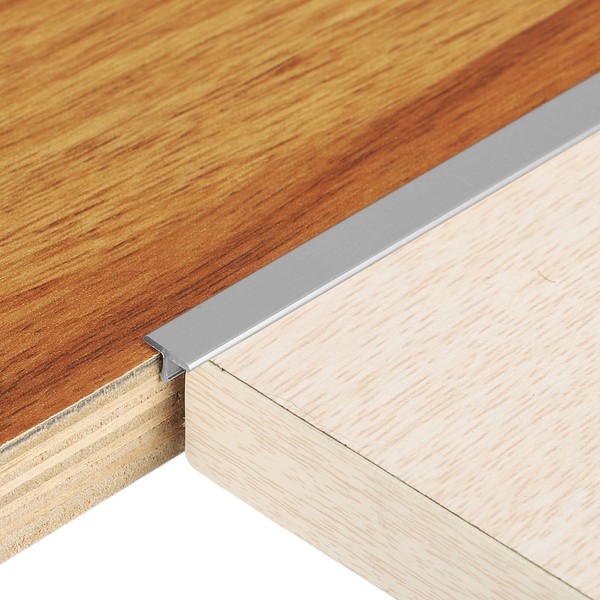 uxcell 2.9ft x 0.31" t Molding Floor Transition Strips, Aluminium