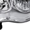 SPEC-D TUNING Chrome Headlights Compatible with 2011-2018 Dodge Grand Caravan,