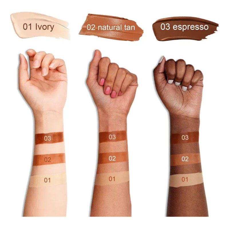 Brocha Mas Base Maquillaje Alta Cobertura Fácil Aplicación