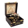 Hanzla Collection Astrolabe Antique Brass Ship Sextant Nautical Navigation Instrument