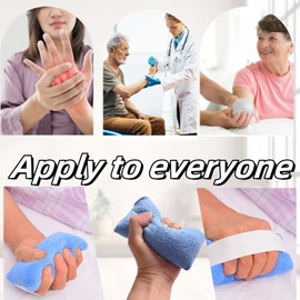 DEEYOTA Hand and Finger Contraction Soft Cushion,with an elastic palm gripper,used for rehabilitation treatment of arthritis and skin damage