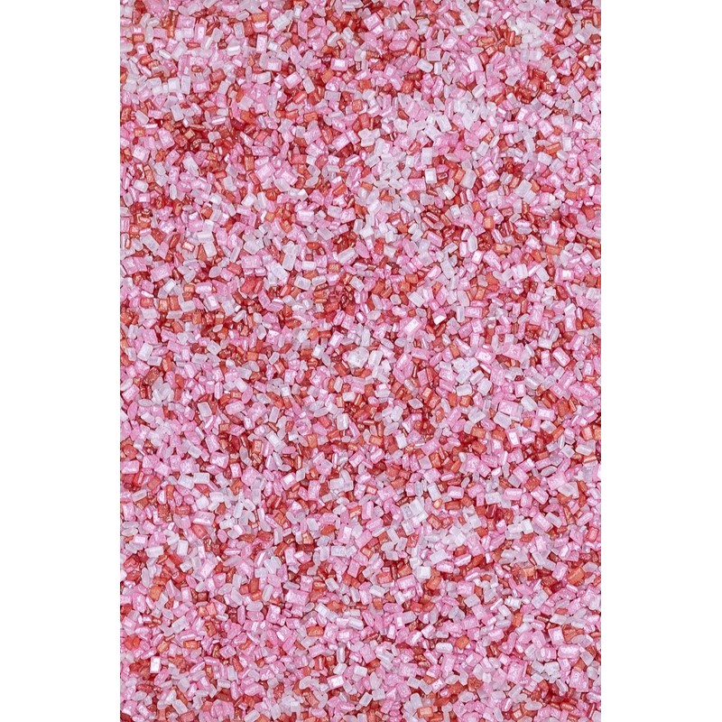 SPRINKLY - Sparkling Sugar - Pink, Red & White -