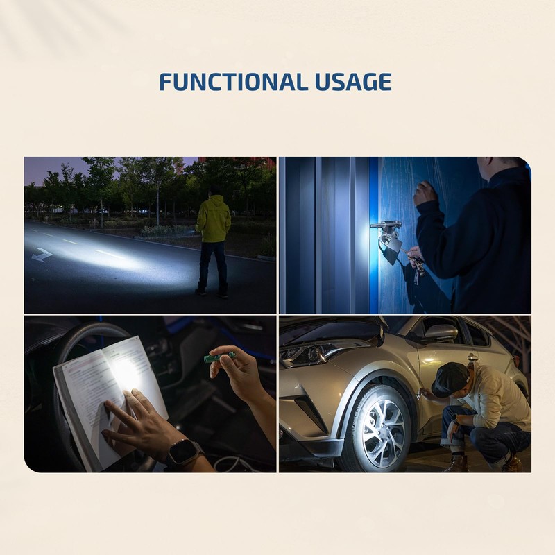 OLIGHT i3E EOS Pocket Torch 90 Lumens EDC Flashlights Compact