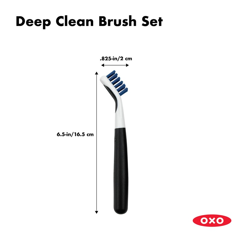 OXO, Blue Good Grips Deep Clean Brush Set