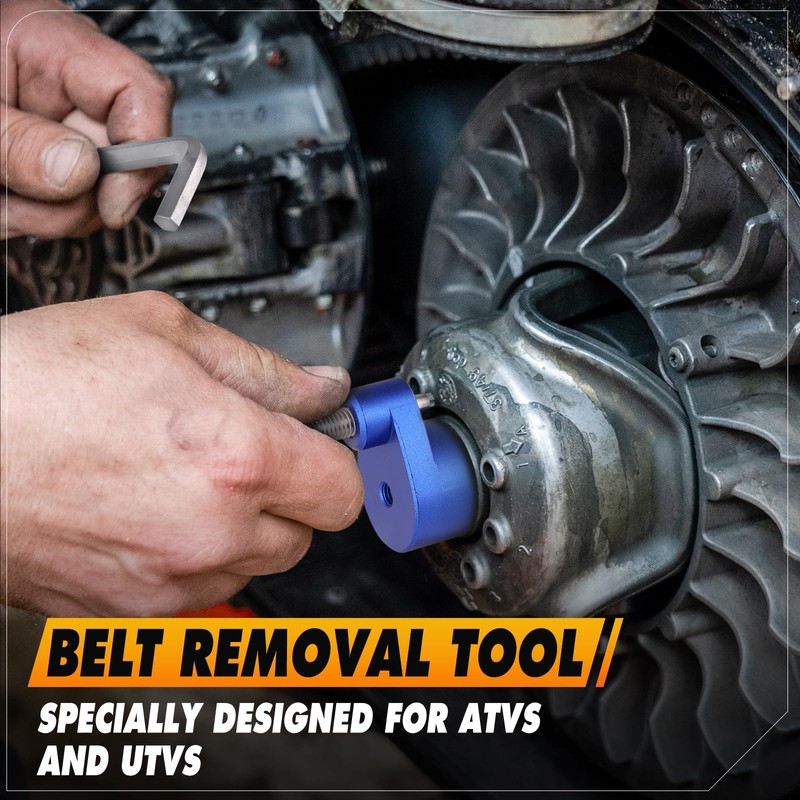 Belt Removing Tool Compatible with Can-Am Maverick X3, Maverick Trail,